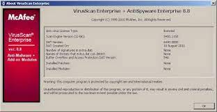 From 1987 to 1997 and 2004 to 2014, network associates inc. Mcafee Virusscan Enterprise Software