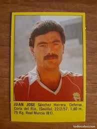 juan josé (murcia) liga 83-84 super futbol 84 e