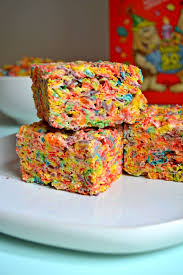 Protein Fruity Pebbles Rice Crispy Treats Joy To The Food