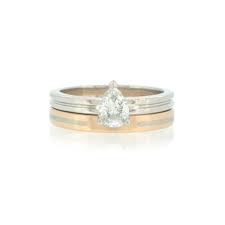 Bespoke Notched Dual Coloured Wedding Band Amanda Li Hope Wedding Bands Colored Wedding Bands Ethical Wedding Rings