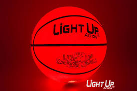 Light Up Basketball Silver Edition
