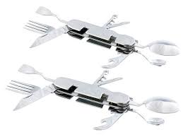 2 Couteaux Multifonction Pour Camping Pearl Fr