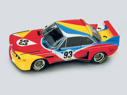 Bmw Art Car 1975 Bmw 3 0 Csl Alexander Calder Bmw Art Art Cars Car Art
