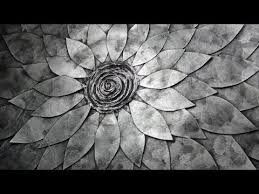 In this video i have altered the technique of making my faux metal flowers so that they are more suitable for outside decor. Faux Metal Flower Wall Sculpture D I Y Cardboard Wall Art Youtube