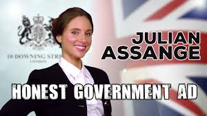 Honest Government Ad Julian Assange Youtube Silverman had friends connected to assange who once, like the ecuadorian embassy, had a terrible time when he.