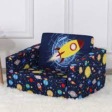 Child double multi purpose sofa,sofa for children,game sofa for child,kids sofa,it can take different shapes such as sofa, bed, study table. Kid Sofa Chair Children 2 In 1 Flip Open Foam Sofa Bed For Kid Nap And Play Blue Buy Online At Best Price In Uae Amazon Ae