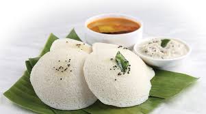 idli and coconut chutney