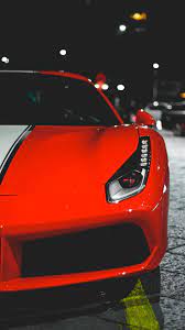 Cars Auto Frontview Red Wallpapers Hd 4k Background For Android