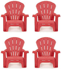 Amazon Com Little Tikes Garden Chair 4 Pack Red Toys Games In 2020 Garden Chairs Toddler Chair Toddler Outdoor