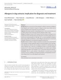 Kumpulan pertanyaan untuk calon ketua osis tersulit. Pdf Allergens In Dog Extracts Implication For Diagnosis And Treatment