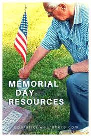 This classic design is perfect for a religious memorial service. Memorial Day Resources 2021