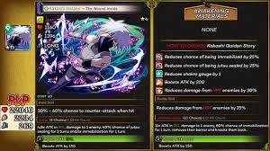Naruto Blazing Info Kakashi Gaiden Youtube