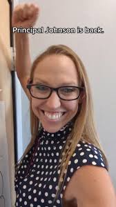 Miss Johnson Elementary School Principal