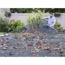 Robelle Oval In Ground Swimming Pool Leaf Net 44 Swimming Pools Winter Pool Covers Rectangular Pool