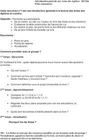 Dans les quatre récits évangéliques, nous voyons quelque les actes des apôtres font suite à l'évangile selon luc ; Introduction Generale Aux Actes Des Apotres Pdf Free Download