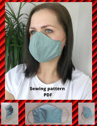 Recut it it onto thin cardboard if that makes sense to your production needs. Reusable Face Mask Pattern Mask Washable Diy Handmade Mask Sew Children Face Mask Mouth Mask Mask For Kids Diy Sewing Pattern Easy Face Masks