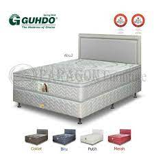 Harga spring bed guhdo grand sleep ukuran 160 x 200 cm : Spring Bed Guhdo 100x200 Cm Standar Plush Top Prospine Style Shopee Indonesia