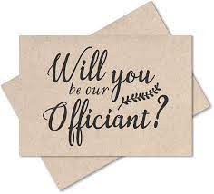 Will You Be Our Officiant Wedding Officiant Gift Wedding Card To Ask Officiant Card For Friend P Wedding Officiant Gift Officiant Proposal Wedding Officiant