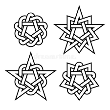 In this section, you will see a few tattoo designs, to choose from. Celtic Star Knots Or Abstract Geometry Design Elements On White Background Vector Stock Illustration Illustration Of Chinese Geometry 88180945