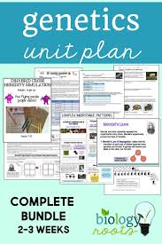 Genetics Bundle Distance Learning Life Science Lessons Biology Activity Genetics Lesson