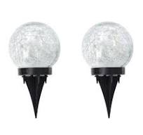 Solar Globe Lights Outdoor Waterproof-Solar Balls for Garden ...