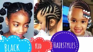 If you want a classic and elegant look, braided hairstyles are a perfect choice. Cute Easy Black Girls Hairstyles The Black Kid Cornrows And Braids Hairstyles 3 Fashion Style Nigeria