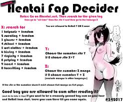 Femdom Hentai Fap Decider - Fap Roulette