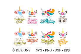 Free Free 174 Unicorn Birthday Princess Svg SVG PNG EPS DXF File
