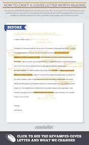 How To Craft A Cover Letter Worth Reading And Getting Attention Cover Letter For Resume Job Cover Letter Cover Letter Tips