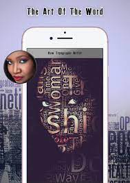 Transform your text and photos into beautiful typographic designs Typography Photo Editor 2018 For Android Apk Download