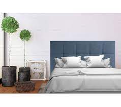 Pour la chambre, la tête de lit en bleu nuit est parfaite pour s'endormir tout en sérénité sous la douceur de son velours. Tete De Lit Tissu L 185 Cm Carr 2 Bleu Tete De Lit But