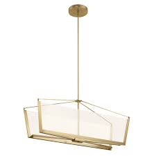 Find here online price details of companies selling tube light fixtures. Calters 38 Led Linear Chandelier Champagne Gold Kichler Lighting
