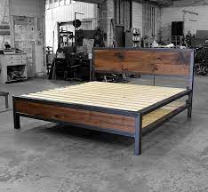 Early Century Bed With Storage In 2020 Bed Frame Design Diy Bed Frame Industrial Bed