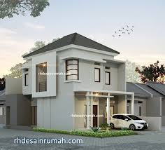 Rumah minimalis 1 lantai terbaru 2019. Desain Tampak Depan Rumah Minimalis Lebar 7 Meter Rhdesainrumah
