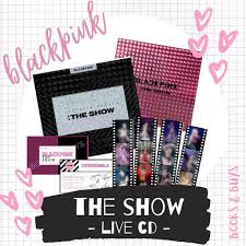 Kpop blackpink self made photo card the album lisa rose hd collective photocard. Pre Order Cod Blackpink The Show Live Cd Pob Benefit Dvd Album Hobbies Toys Memorabilia Collectibles K Wave On Carousell