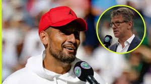 Nick Kyrgios receives glowing review from 'clown' BBC colleague