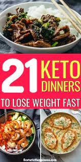 21 Easy Keto Dinner Recipes Updated 2021 Ketosis Diet Recipes Keto Diet Recipes Keto Dinner