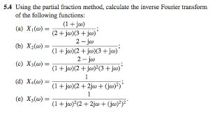 Fourier transform for aperiodic continuous laplace transform calculator. 5 4 Using The Partial Fraction Method Calculate The Chegg Com