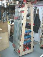 It holds every type of clamp in one compact space, and you can wheel it right up to your work area. Search Results Woodworkersworkshop