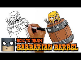 Hunter clash royale #clashroyale #hunter. How To Draw Clash Royale Barbarian Barrel Ø¯ÛŒØ¯Ø¦Ùˆ Dideo