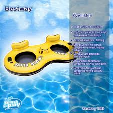 bestway cift kisilik fileli oturakli lux deniz yatagi 43113 fiyati