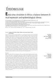 PDF) Ebola virus circulation in Africa: A balance between clinical  expression and epidemiological silence