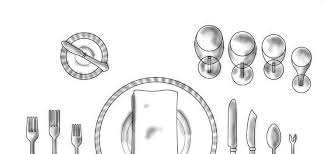 Soup is served in a heated soup dish, atop a dinner plate, and eaten with the soup spoon, which is placed at the outer right. How To Place The Glasses On The Table Set Up The Table In A Restaurant Part Two Frucosol