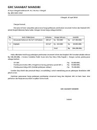 Sebab, negosiasi awal dilakukan melalui surat penawaran. Surat Penawaran Harga Adalah