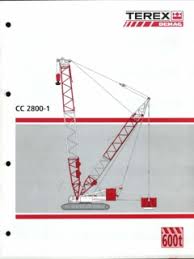 Crawler Cranes Terex Demag Cc 2800 1 Specifications Cranemarket