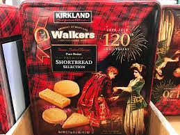 Walkers shortbread wee scottie dog shaped shortbread cookie gift tin, 7.0 ounces. Kirkland Signature Walkers Shortbread Selection Tin Harvey Costco