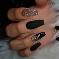 These short nail designs range from minimalist details to graphic shapes. 61 Nail Coffin Ideas For Having Nice Nails Design For 2019 22 Elroystores Com Ombre Nails Glitter Ombre Nail Designs Coffin Nails Designs