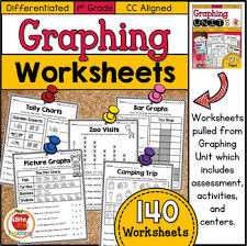 First Grade Differentiated Graphing Worksheets