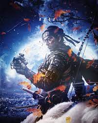Ghost Of Tsushima Ghost Of Tsushima Samurai Art Ghost