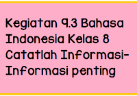 Kunci jawaban bahasa indonesia buku kurtilas kelas 9 kunci jawaban buku paket bahasa indonesa kelas 10 hal 232. Kegiatan 9 2 Bahasa Indonesia Kelas 8 Perhatikan Kembali Halaman Index Operator Sekolah